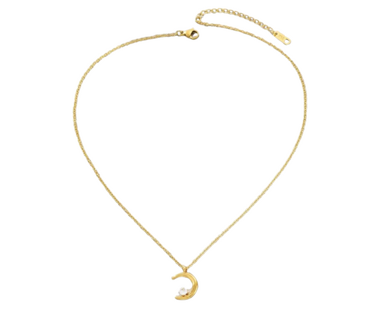 Halfe maan ketting