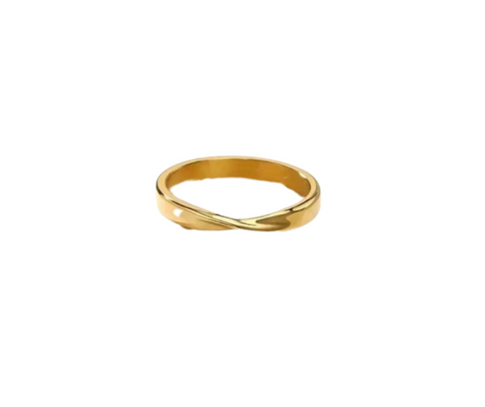 Golf ring goud